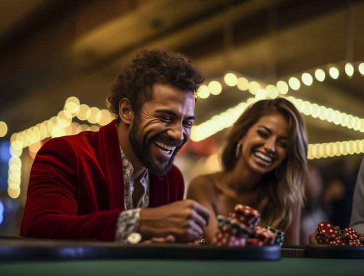 Bonus feature round active in Joker Gaming slot showing win multiplier and free spin counter